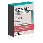 Actos (Pioglitazone 15 mg)
