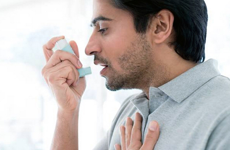 Inhaler for acute asthma attack