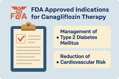 FDA Approved Indications for Canagliflozin Therapy FDA Approved Indications for Canagliflozin Therapy