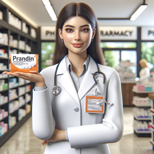 What is the preparation marketed as Prandin?