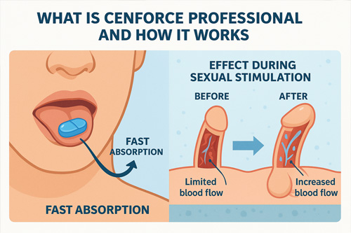 What Is Cenforce Professional and How It Works