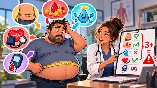 Metabolic Syndrome Explained: The Five Numbers That Define It, and Why Three of Them Is Already a Diagnosis Metabolic Syndrome Explained: The Five Numbers That Define It, and Why Three of Them Is Already a Diagnosis