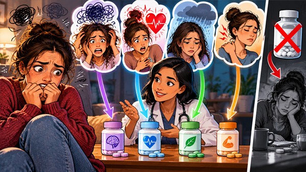 Anxiety Medication Compared: Which Drug Suits Which Symptom, and Why None of Them Is a Benzodiazepine