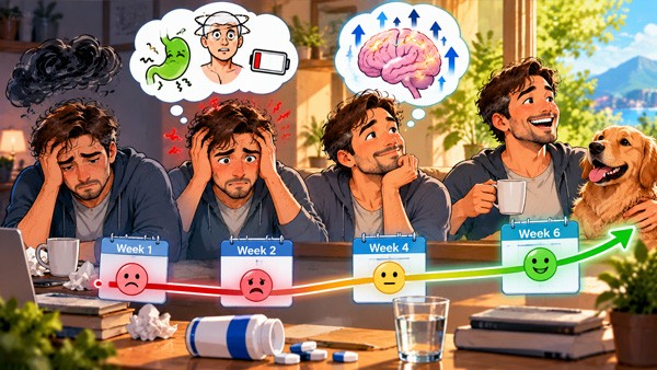 Antidepressant Side Effects: Why Week Two Feels Worse, and What Actually Changes by Week Six