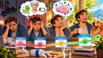 Antidepressant Side Effects: Why Week Two Feels Worse, and What Actually Changes by Week Six