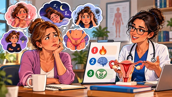 Menopause Symptoms by Cluster: Which One to Treat First, and the Rule About Taking Estrogen Menopause Symptoms by Cluster: Which One to Treat First, and the Rule About Taking Estrogen