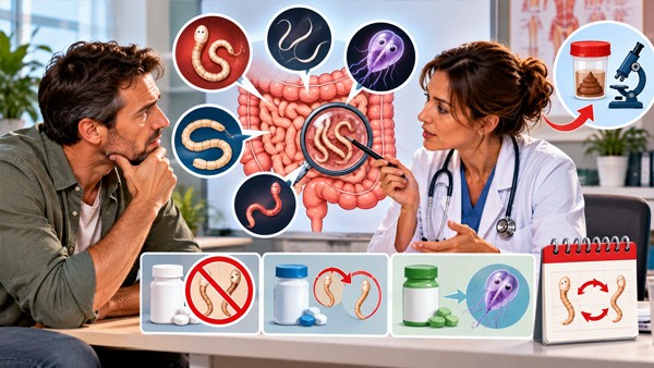 Intestinal Parasites: Do You Actually Have One, Which Test Finds It and Which Drug Treats Which