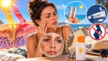 How Sunlight Ages Skin: UVA Versus UVB, Sunscreen Used Properly and What Tretinoin Can Actually Reverse