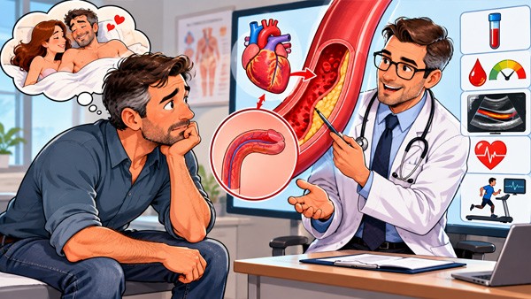 Erectile Dysfunction as an Early Warning: What It Says About Your Arteries and Which Tests to Ask For