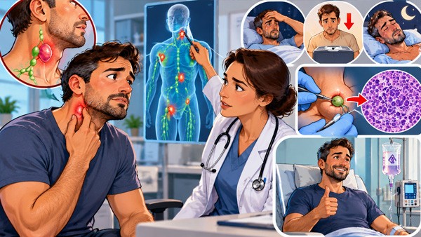 Malignant Lymphomas: Which Swollen Lymph Node Needs Checking and What Happens After Diagnosis