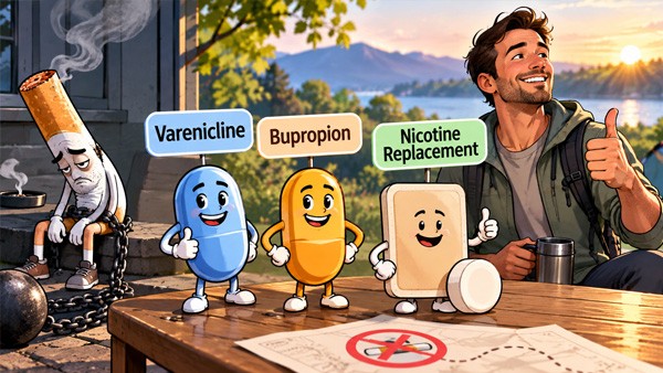 Smoking Cessation Aids Compared: What Actually Works, Which One Suits You and How to Use It Properly