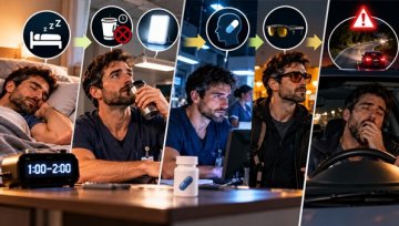 Shift Work Sleep Disorder: The Nap Protocol, Light Timing, Caffeine Rules and Getting Home Safely