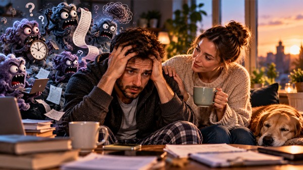 Generalized Anxiety Disorder: The Worry Mechanism, the Techniques That Break It and the Medication Options