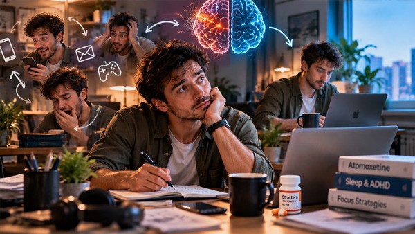 ADHD, Energy and Focus: Why Attention Is Inconsistent Rather Than Absent and What Actually Changes It