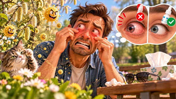 Allergic Conjunctivitis: Why Eyes Itch, What Stops It and What Makes It Worse