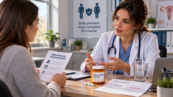 What it looks like in women - Urogenital Trichomoniasis: Symptoms, Testing and the Metronidazole Course That Cures It