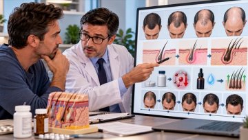 Androgenic Alopecia in Men: The Pattern, the Treatment Doses and the Real Timeline