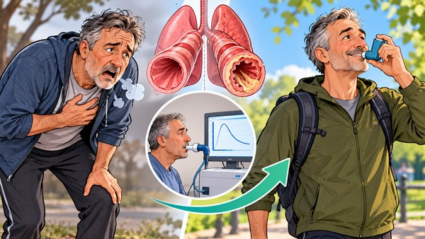 Chronic Obstructive Pulmonary Disease: Symptoms, Spirometry and How Inhaler Treatment Works