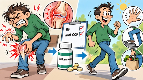 Rheumatoid Arthritis: Causes, Symptoms, Diagnosis and How Leflunomide Treatment Works