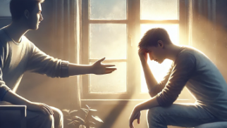Accepting sadness, the first step to overcome a depression