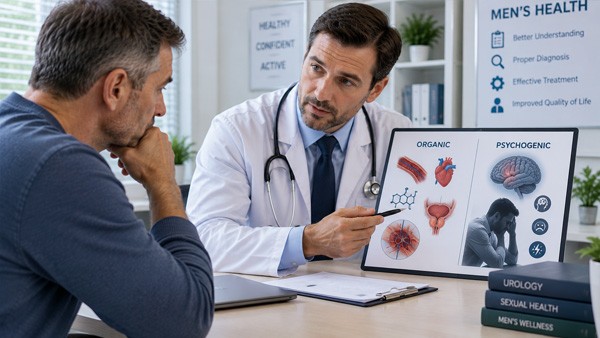 What has to work - Organic or Psychogenic ED: How to Tell, and Why It Is Usually Both