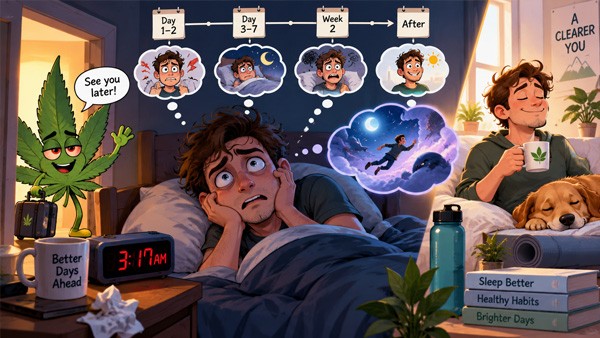 Cannabis Withdrawal: The Timeline, Why Sleep Is the Hardest Part, and What Actually Helps