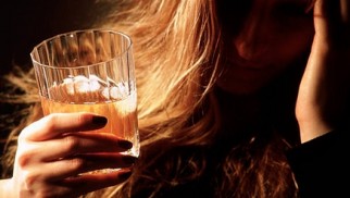 What is alcoholic depression and how is it treated?