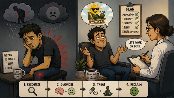 Manifestations of chronic pain syndrome - Chronic Pain and Depression: How They Interact
