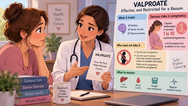 Valproate: Effective, and Restricted for a Reason