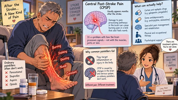 Pain After Stroke That Painkillers Do Not Touch