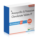 Generic Amoxyheal CV 1000 mg Amoxicillin + Potassium Clavulanate