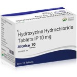 Atarise 10 mg Hydroxyzine Hydrochloride