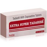 Generic Extra Super Tadarise 40 mg /60 mg Tadalafil with Dapoxetine