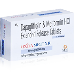 Generic Oxramet XR 10/500 mg Dapagliflozin + Metformin HCI