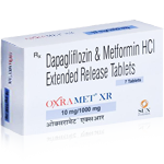 Buy Generic Oxramet XR (Dapagliflozin + Metformin HCI) 10/500 mg Online