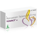 Generic Tonact 10 mg Atorvastatin Calcium