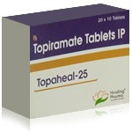Topiramate 25 mg Topaheal