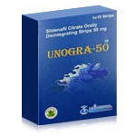 Unogra 50 mg Sildenafil Citrate