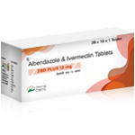 ZBD Plus 12 mg Albendazole + Ivermectin