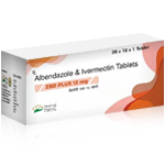 Generic ZBD Plus 12 mg Albendazole + Ivermectin