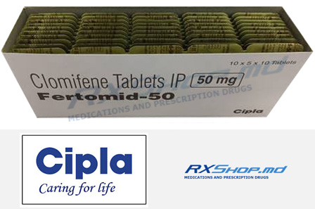 Order Generic Fertomid (Clomifene IP) 50 mg Online