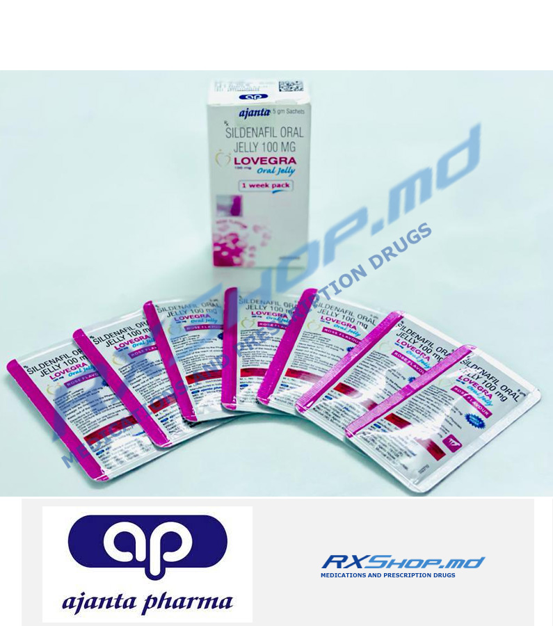 Order Generic Lovegra Oral Jelly (Sildenafil Citrate) 100 mg Online