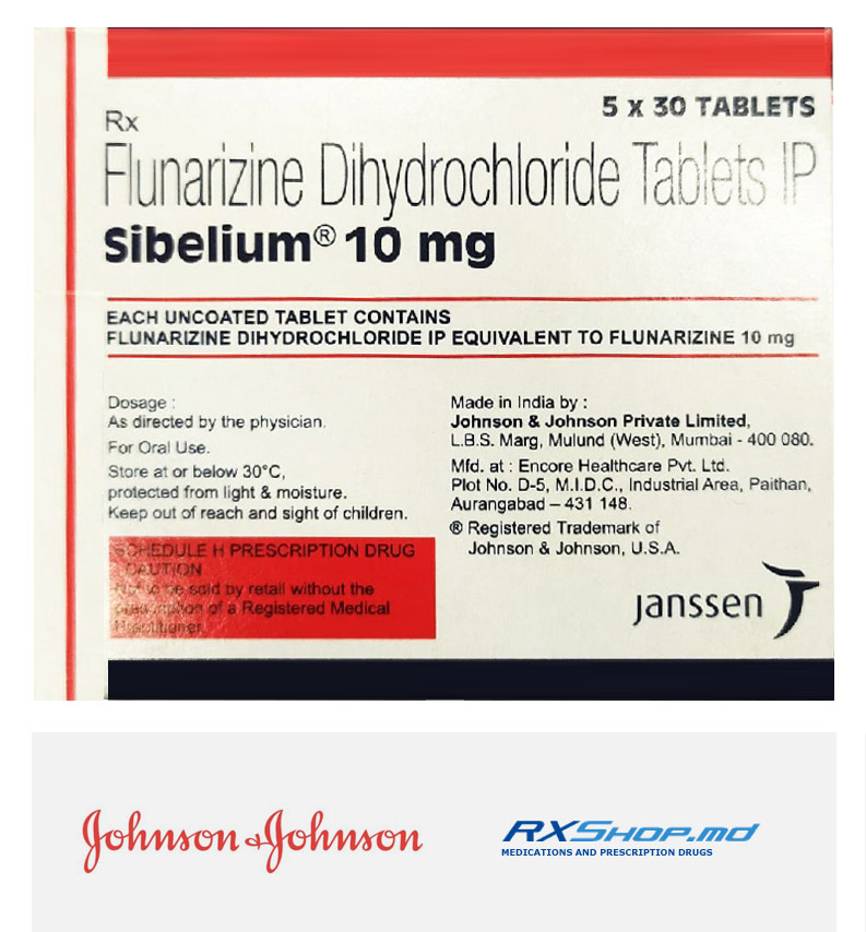 Order Generic Sibelium (Flunarizine) 10 mg Online