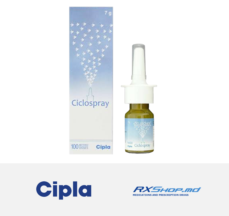 Order Generic Ciclospray (Ciclesonide) 50 mcg Online