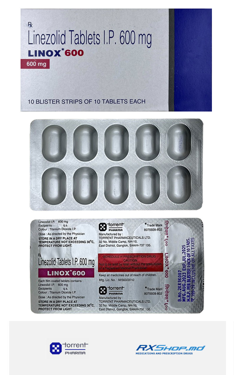 Order Generic Linox (Linezolid) 600 mg Online