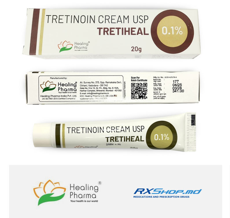 Order Generic Tretiheal (Tretinoin) 1% 20 g Online