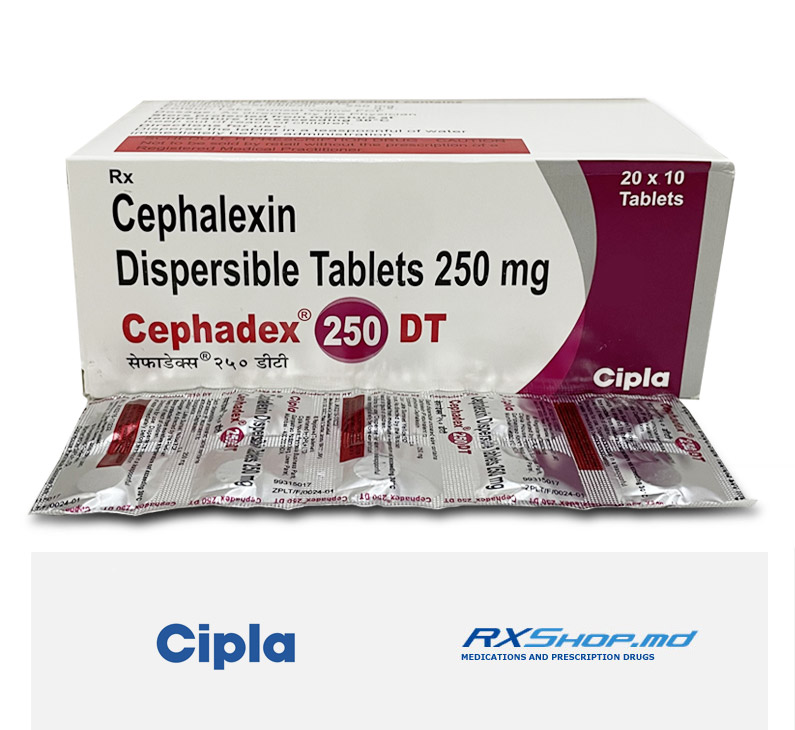 Buy Generic Cephadex DT (Cephalexin) 250 mg Online Buy Generic Cephadex DT (Cephalexin) 250 mg Online