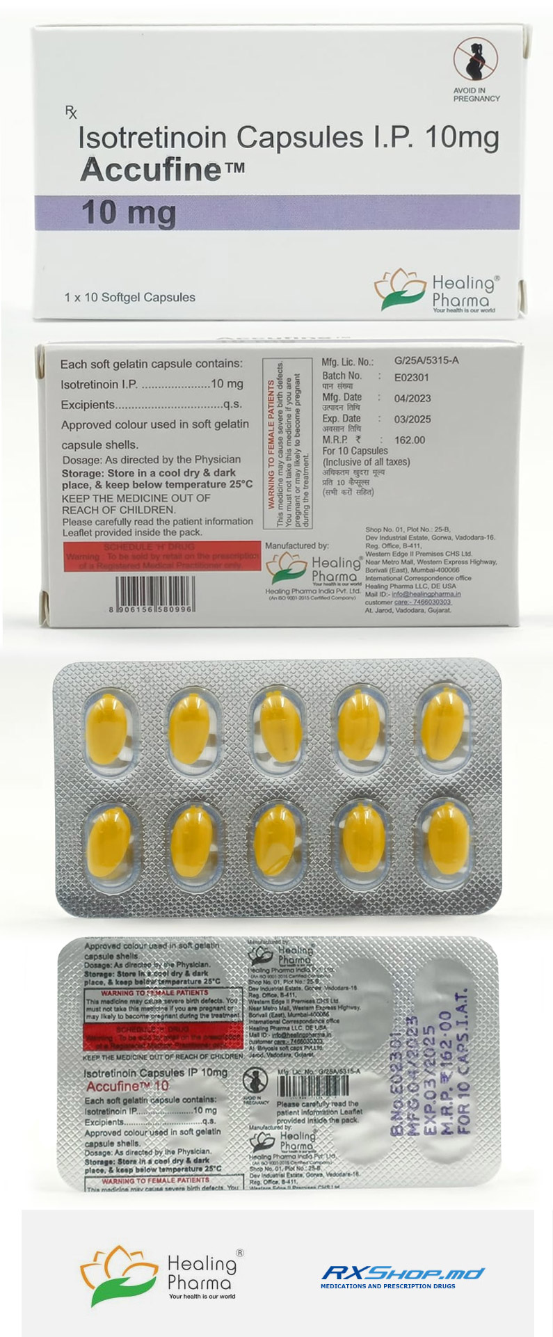 Order Generic Accufine (Isotretinoin) 10 mg Online