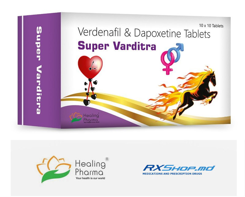 Order Generic Super Varditra (Vardenafil with Dapoxetine) 20 / 60 mg Online