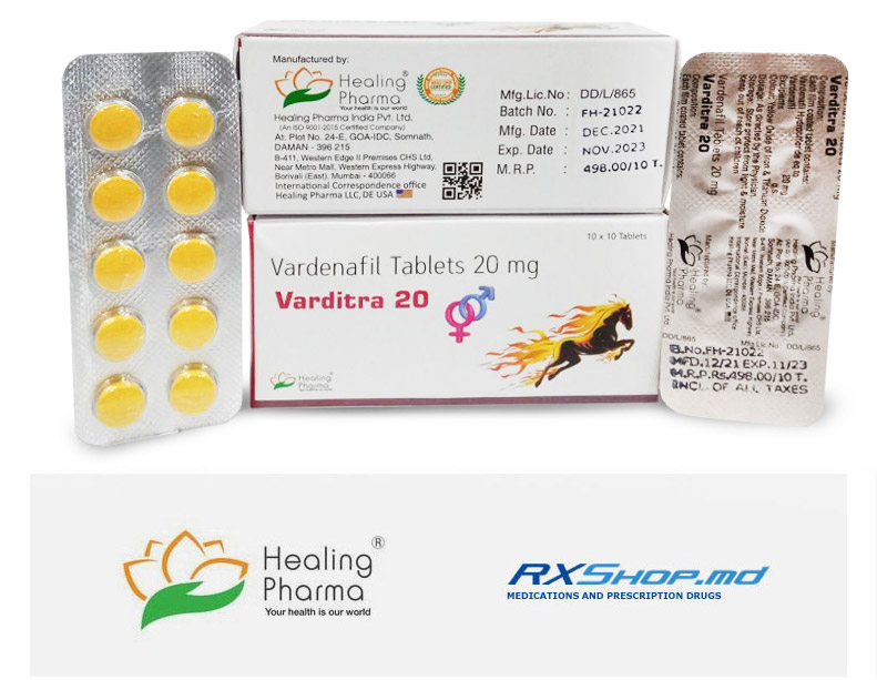 Order Generic Varditra (Vardenafil) 10 mg Online